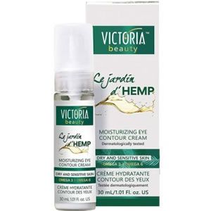 Victoria Beauty Le Jardin HEMP Околоочен контур 30мл Специално разработен за чувствителна и суха кожа в зоната на очите.