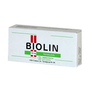 БИОЛИН таблетки 100 мг x 10