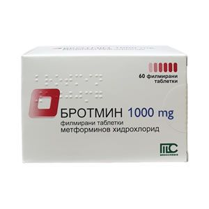 БРОТМИН таблетки 1000 мг x 60